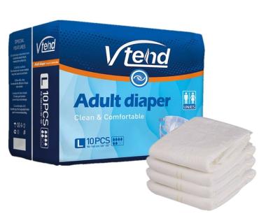 China Printed bulk cheap adult diaper manufacturer unsex disposable diaper for both women and men with OEM brand for sale