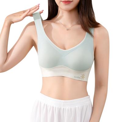 China Best selling QUICK DRY plus size bra Comfortable breathable Underwire embroidery large cup plus size sports bra for sale