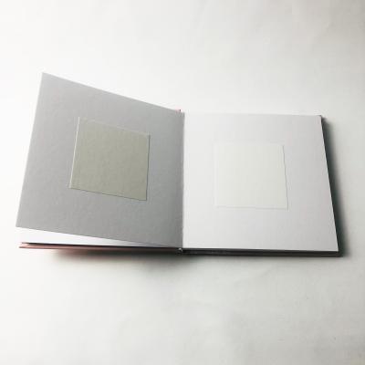 China Paper factory customed high quality hard style cardboard wedding photo album for lovers for sale