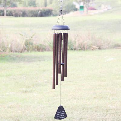 China CLASSIC Outdoor Metal Bamboo Wooden Pet Solar Windchimes Butterfly Sympathy Hanging Memorial Wind Rings For Outdoor for sale