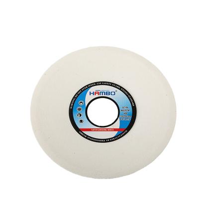 China China Ceramic Plate Grinding Wheel White Color Aluminum Oxide for sale