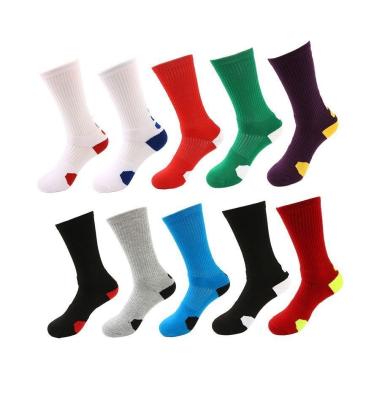 China 2021 Antibacterial Rise 10 Colors Order Mens Quick Running Sock Sport Cheap Man for sale