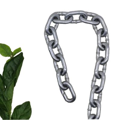 China Heavy Duty Industrial Lifting Tire Protection Chain Conveyo Link Welded Alloy Steel Mining Chain for sale