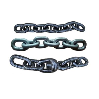 China Marine Hardware Fittings Boat Used Cheap Black Anchor Chain With U2 U3 Class for sale