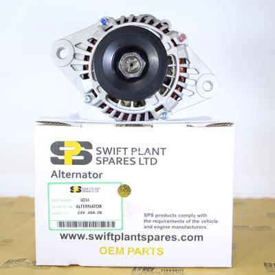 China Building Material Shops 6D34 ALTERNATOR 24V 40A 2B SPS SWIFT FACTORY SAVE 6D34 ALTERNATOR UK for sale