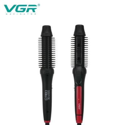 China New Home.Hotel.salon VGR Electric Curling Straight Hair Curling Comb V-582 Rod Inner Loop Comb Ceramic Comb for sale