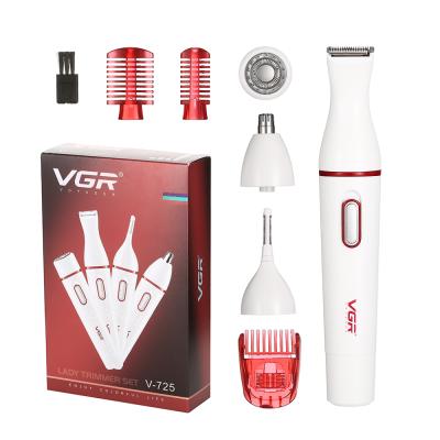 China Portable Car VGR Professional Mini V-725 Laser Hair Removal Machine 2 Cream Laser Hair Trimmers And Clippers Vgr for sale