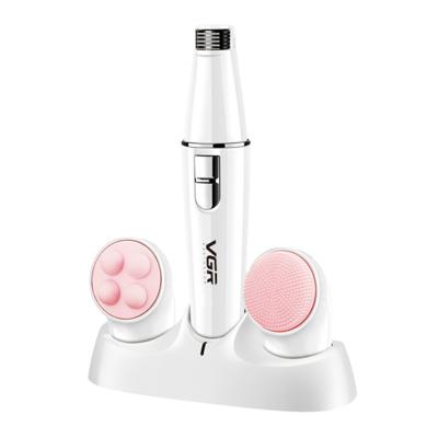 China Beauty Electric Facial Instrument 3-in-1 Massager DEEP CLEANING Cleansing Instrument for sale