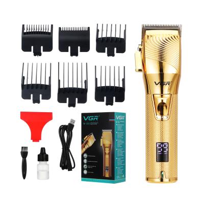 China RV VGR 280 Cordless Electric Professional Hair Salon Metal Rechargeable Men's Clipper Trimmer for sale