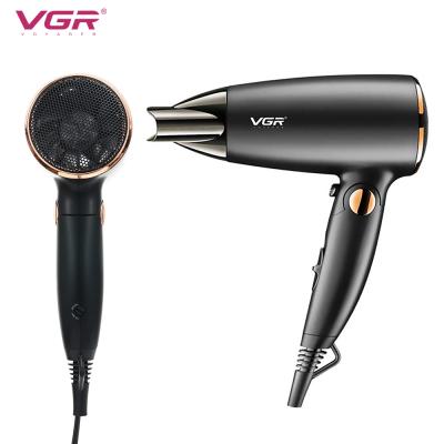 China Salon One Step Volume V-431 Hair Styler Travel Hair Blow Dryer 1200w Collapsible Electric Hot Air Blow Foldable Popular Black OEM for sale