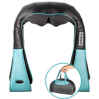 China Back Body Massager with Heat, Shiatsu Back and Neck Massager with Deep Tissue Kneading for sale