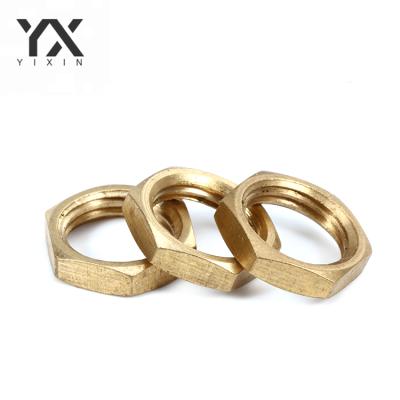 China Heavy Industry Nut And Bolt Manufacturing Copper Nuts Hex Nut 3mm 8mm 75 Mm M3 M4 M7 M10 M20 Wholesale Factory for sale