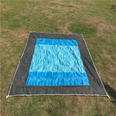 China Outdoor Picnic Dust Quickly Disappear Easy Dry To Clean Custom Lightweight Waterproof Sand Proof Extra Large Pocket Free Beach Blanket for sale