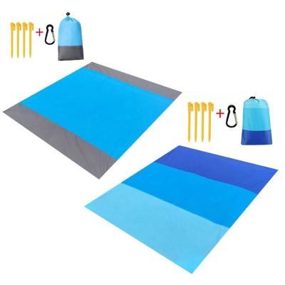 China Outdoor Camping Hiking JBK-05 Custom Proof Waterproof Camping Mat Sand Proof Blanket Logo 200x210cm Beach Picnic Pocket Outdoor Picnic Beach Moving Blanket for sale