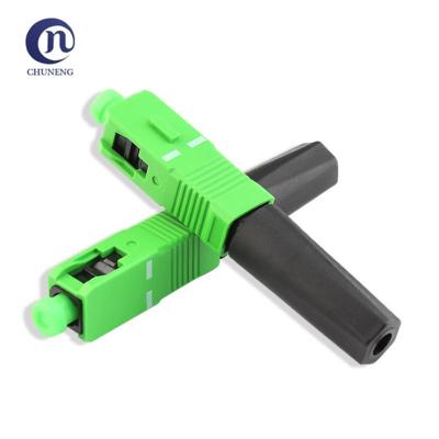 China 2022 Hot Selling Popular FTTH Factory Supply IR 0.3dB FTTH Fiber Optic SC/APC Fast Connector for sale