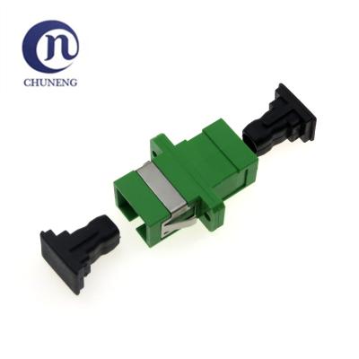 China FTTX Factory Direct Sale 2022 SC APC Simplex Single Mode Fiber Optic Adapter for sale