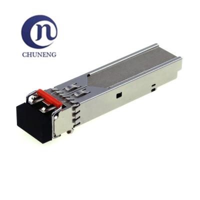 China DDMI Function 1.25G SFP Transceiver 1550nm 80km Duplex Fiber Transceiver for sale