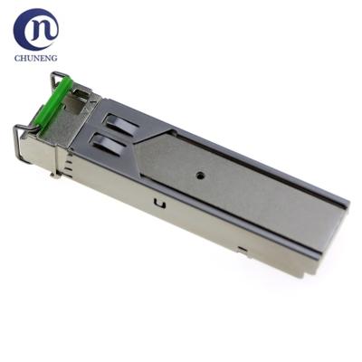 China Hot Selling Professional DDMI Function Duplex LC Connector 2.5G SFP Bidi Footprint Pluggable Transceiver for sale