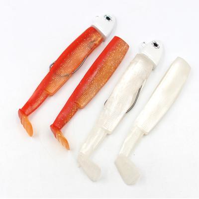 China Fishing Lure REENOS Good Quality Wholesale Fishing Jig Head With Bait Freshwater Saltwater Fishing Lure Bass Jigs Hook for sale