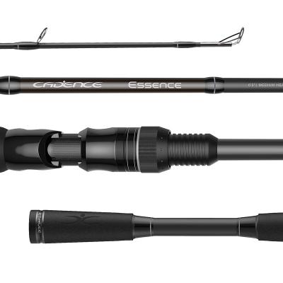 China Carbon Baitcasting Rod Super Smooth Stainless Steel Guides with SIC Inserts, Freshwater Fishing Poles for sale