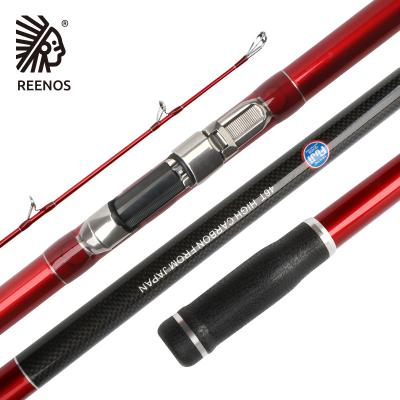 China Surfcasting Rods 3 Section Fishing Rod OEM 420/450 Rod Fishing Carbon Fiber 100-250g For Surf Ocean Beach Sea Surf 03 for sale