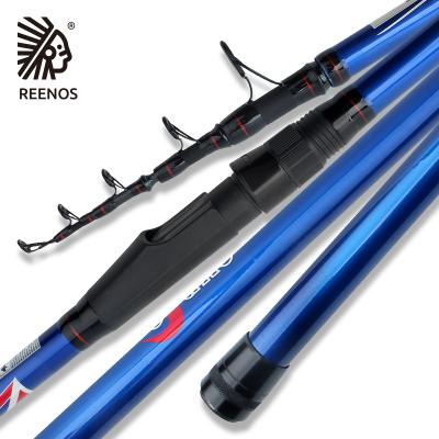 China Carbon fiber fishing rod handle long carbon fiber fishing rod handle telescopic surfcasting long reach rod for sale