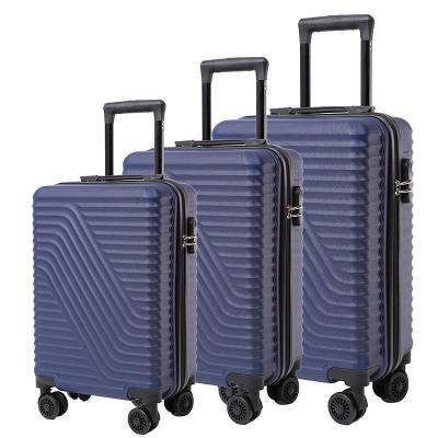 China Wholesale 20 24 28 Inch ABS Portable Luggage Moving Carts In Cubes Durable Low Price Packing For Travel for sale