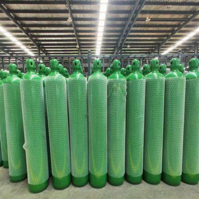 China Industrial Medical Gas Storage 40L Seamless Oxygen Gas Cylinder With Low Price for sale