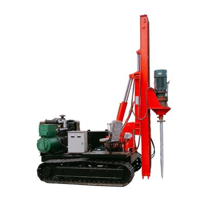 China Ground Base Projects Hydraulic Drill Crawler Auger Rotary Table Hydraulic Rotary Table Drilling Rig for sale