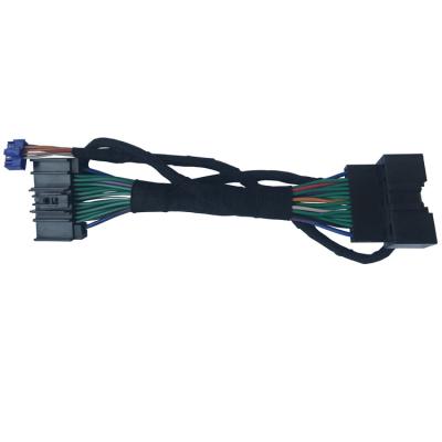 China Automobile OEM ODM Car Audio Wire Harness Wiring Harness Automotive Stereo Power Plug Harness for sale