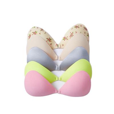 China Front Closure Ladies Silicone Half Self Adhesive Sticky Bra QUICK DRY Invisible Strapless Backless Bra for sale