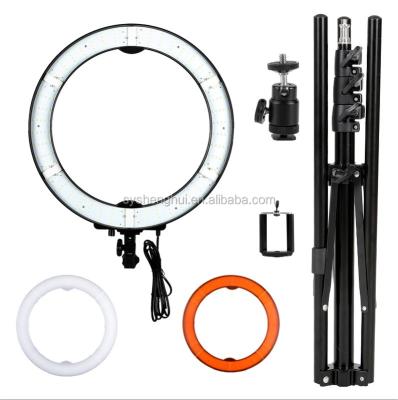 China Studio Photography Shooting 20 Inch Dimmable Photo Studio Light Kit Studio Photo Soft Led Visual Ring Light for sale