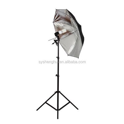 China Wholesale Black Reflective Photo Studio Photography Umbrella Silver Reflective Umbrella For Photo Shooting for sale