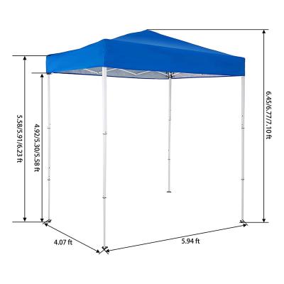 China Cheap Outdoor Advertising Car Garage 10*10Ft 40Mm Hexagon Advertising Trade Show Tent for sale