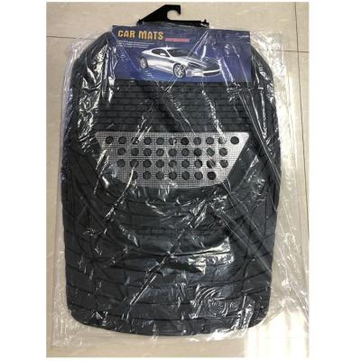 China Aluminum PVC Car Mats Anti Slip Mat For Universal Car Wholesale Geometric Good Quality Floor Mats for sale