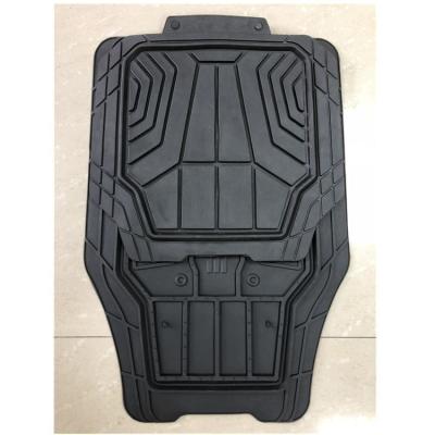 China New Arrival PVC/Plastic Car Floor Mats Black Tray Car Foot Mat Universal Cool Design Heavy PVC Car Mat for sale