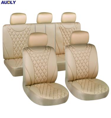 China Polyester Amazon Wholesale New Arrival Customized Car Set Hot-selling Seat Cover for sale