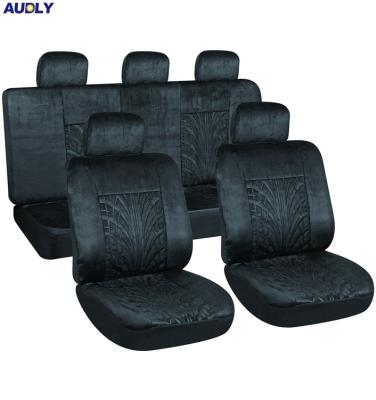 China Polyester Dubai Wellfit Customized 6MM Foam Polyester Mesh Car Seat Cover for sale