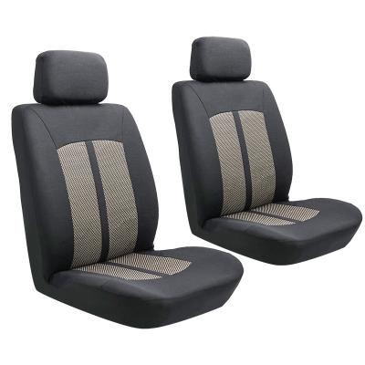 China Universal Cars Full Set Seat Cover Cloth Car Seat Cover Front and Bench Cover Rear Set Protector for sale