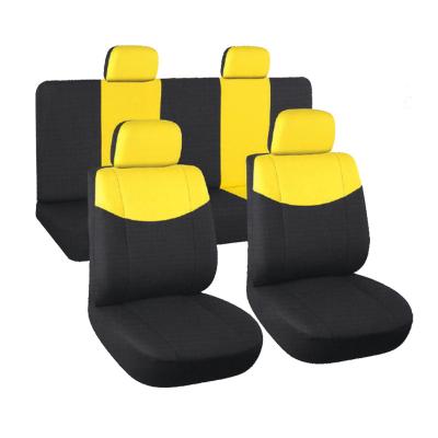 China Protecting Cars Cheap Seat Cover Sports Car Yellow Funny Seat Covers For Car Seats for sale