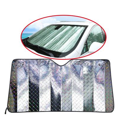 China Custom Printing Anti UV Car Bubble Front PE Outdoor Rear Sunshade for sale