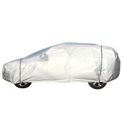 China High Quality UV Inflatable Car Cover Waterproof Sports Sun Protection Silver Body Customized Sunscreen Sun Protection Multipurpose Scam for sale