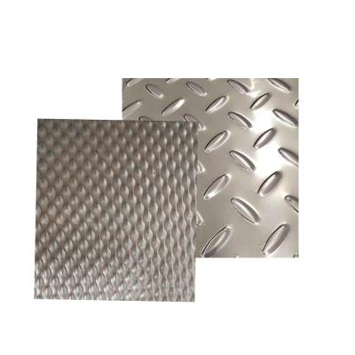 China Manufacture industry stainless steel plate floor plate uesd kitchen and building checkered floor pattern customized for sale