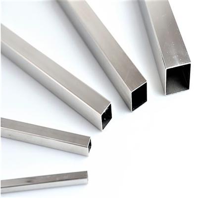 China High quality construction sus316l stainless steel square pipe welded square pipe tube for sale