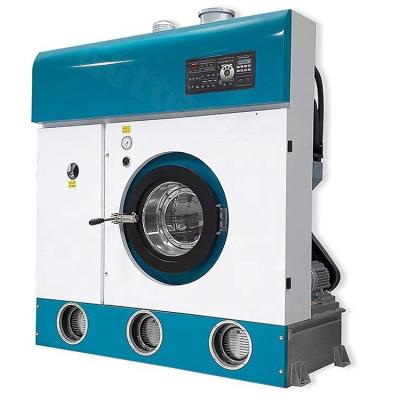 China Use Solvent Dry Wash Commercial Dry Cleaning Machine 6-15kg Eco Friendly Enclosed Dry Cleaner for sale