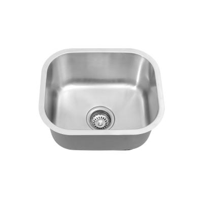 China Without Faucet Hot sale stainless steel small  square  sliver durable  kitchen sink for sale