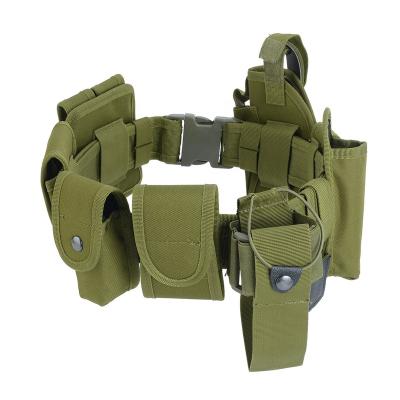 China Outdoor sports travel increasing camping DALI Wholesale outdoor travel increasing molle waist tactical bag camouflage ten-piece high quality suit for sale