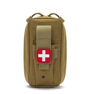 China Waterproof Portable Multi-Function Tactical Medical Nylon MOLLE Kit Emergency First Aid Bag Kit Tactical Hanging Bag for sale