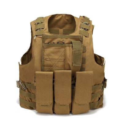 China Outdoor Sports Travel Hiking Camping Multifunctional Breathable CS Training Outdoor Equipment Bandolier Plate Carrier Quick Release Protective Tactical Vest for sale