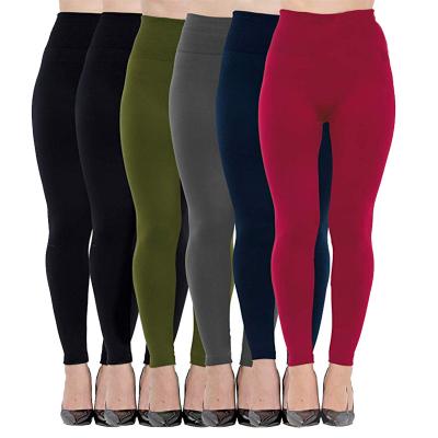 China Breathable New 2021 Winter Women High Stretch Waist Yoga Gaiters Pants Highs for sale